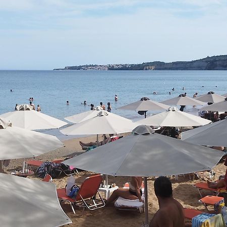 Takis Haikos House Two Minutes Walk To The Beach Peroulia Vounaria Luaran gambar